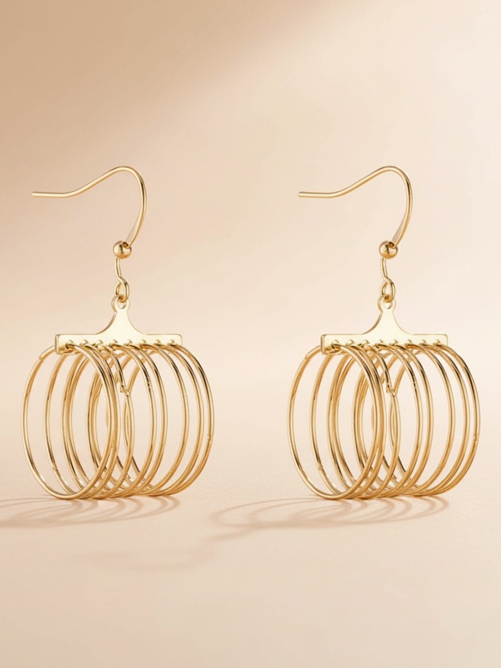 Womens Gold‎ Small Hoop Earrings